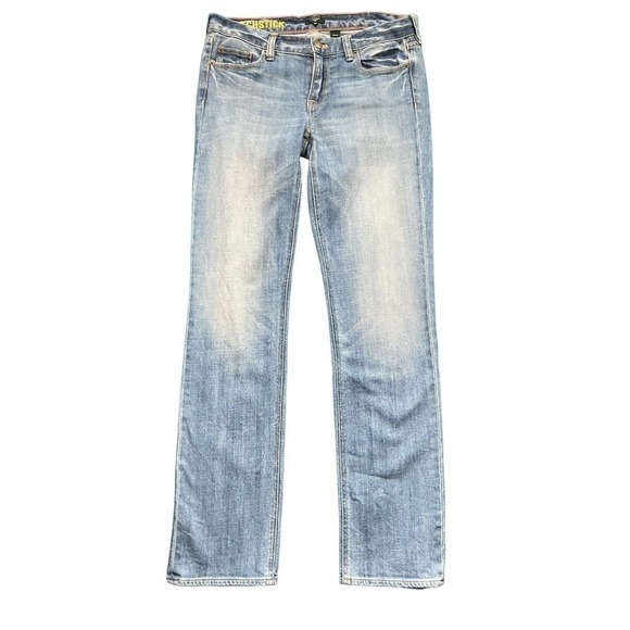 J. Crew Matchstick Straight Leg Denim Jeans Light Wash Size 29 R - Picture 1 of 6
